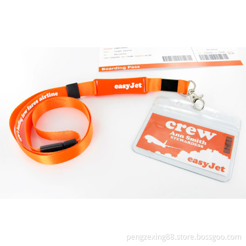 Promotional Nylon Lanyard USB Sticks with ID Card Holder, Logo Print on Lanyard and USB Part Available
